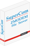 KERMIT and ZMODEM file transfer Client & Server, Kermit File Server, ZMODEM file transfer